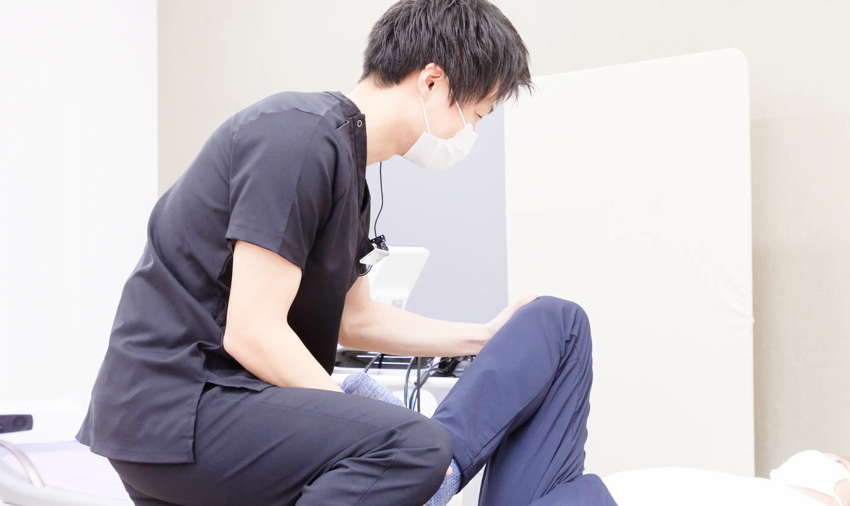 施術中の様子